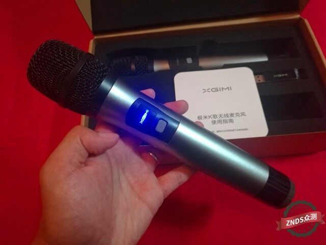 极米k歌无线麦克风 质感十足 畅享无线